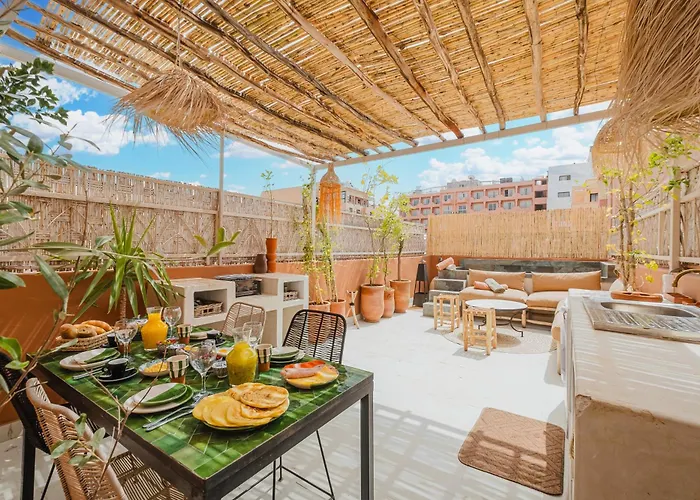 Heart Of Gueliz - Riad With Rooftop & Heated Pool